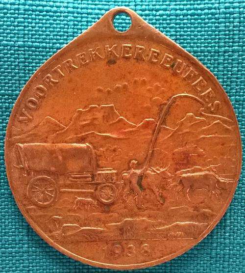 Die Groot Trek 1838-1938 Brass Medal.