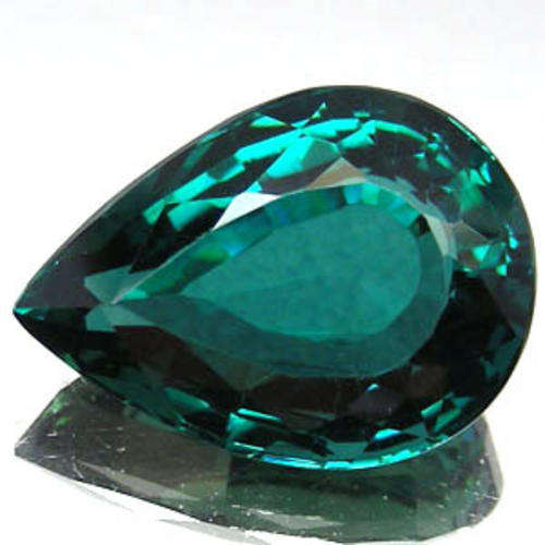 A Very Unique Gem - A Paraiba Coloured AMETHYST - Green (Prasiolite) - Uruguay - 34.73ct