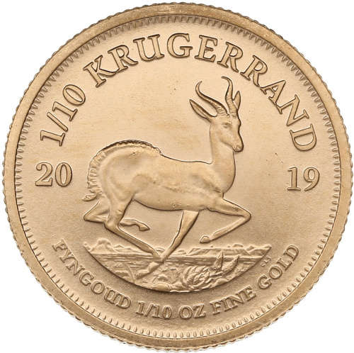 KRUGERRAND 1/10th OZ