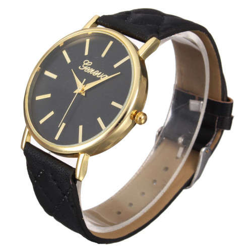Black Analog Wrist Watch