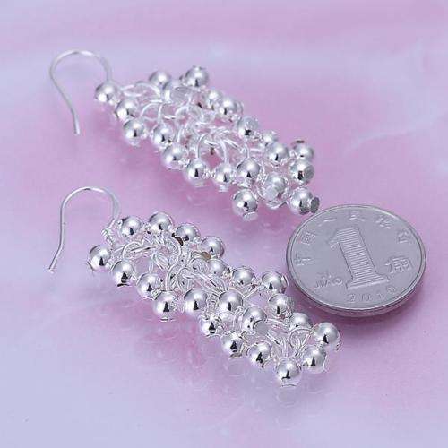 4 Sets of 925 Sterling Silver Plated Earrings