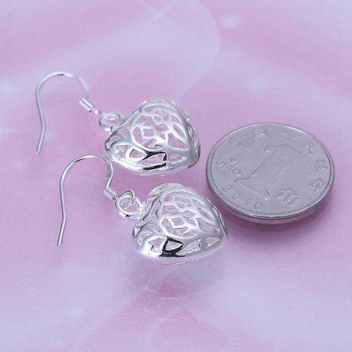 4 Sets of 925 Sterling Silver Plated Earrings