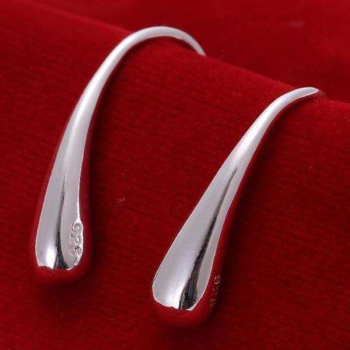 Beautiful Silver Plated Drop Design Earrings