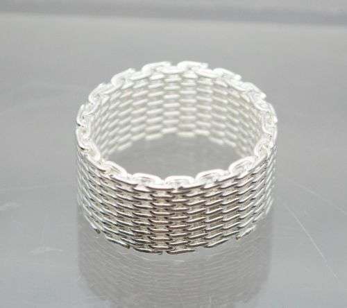 Fashion Mesh Ring - Size 7 1/2