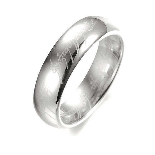 Lord of The Rings Fans - Silver (Color) Ring - Size 10 1/2