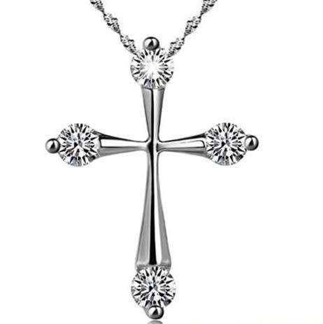 Gorgeous Crystal Cross Necklace