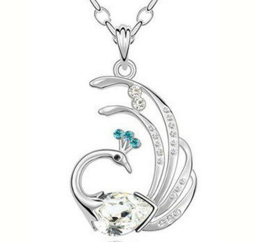 White Crystal Necklace