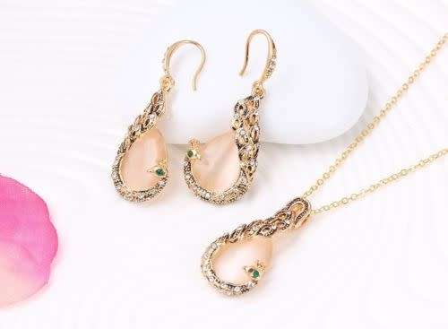 Rhinestone Crystal Jewellery Set
