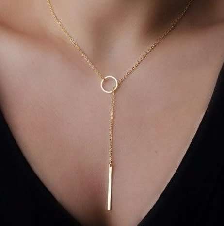 Beautiful Gold Plated Fashion Necklace