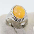 Beautiful Yellow Stone - Size 9