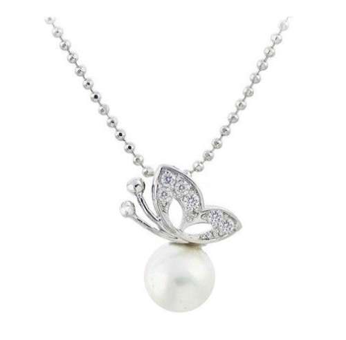 Beautiful Butterlfy Crystal Necklace