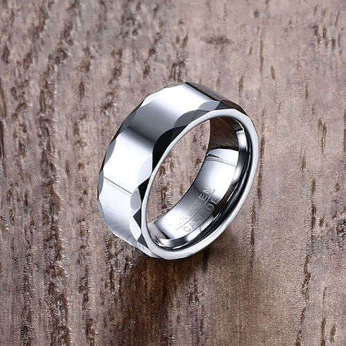 Men's Stainless Steel Ring - Size 7