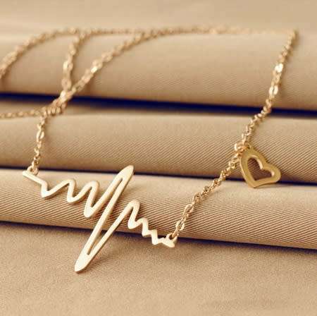 Elegant Gold Plated Women's Necklace