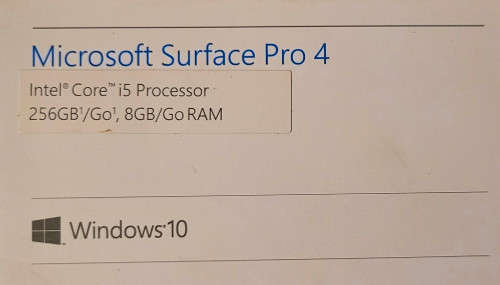 Microsoft Surface Pro 4, with Type Cover, and Arc Mouse
