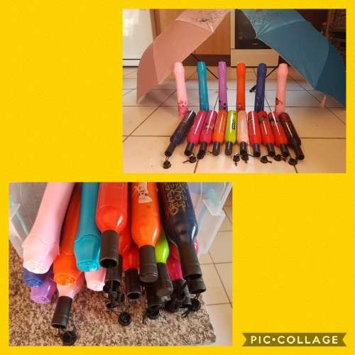 Wine Bottle Umbrellas