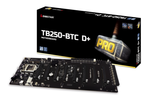 Biostar TB250-BTC D+ (8GB DDR4 So-dimm included)