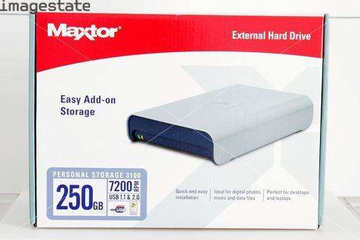 Maxtor 250GB EXTERNAl Hard Drive in Excellent condition and Excellent working order