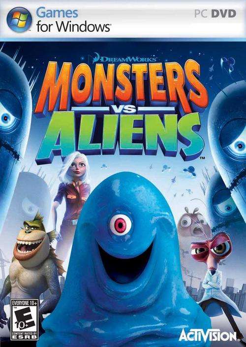 Monsters Vs Aliens (PC) - **BRAND NEW SEALED**