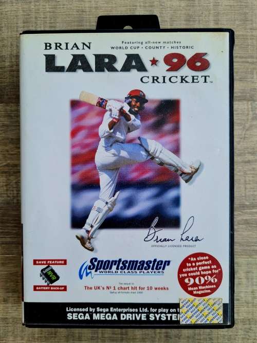 Brian Lara Cricket 96 - Sega Mega Drive