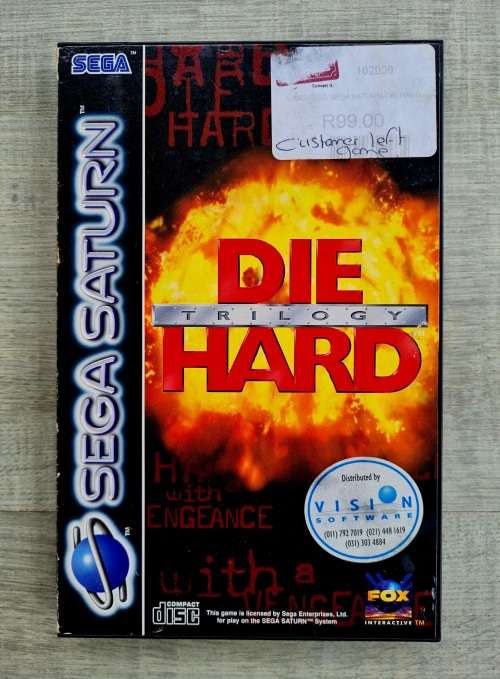 Die Hard Trilogy - Sega Saturn