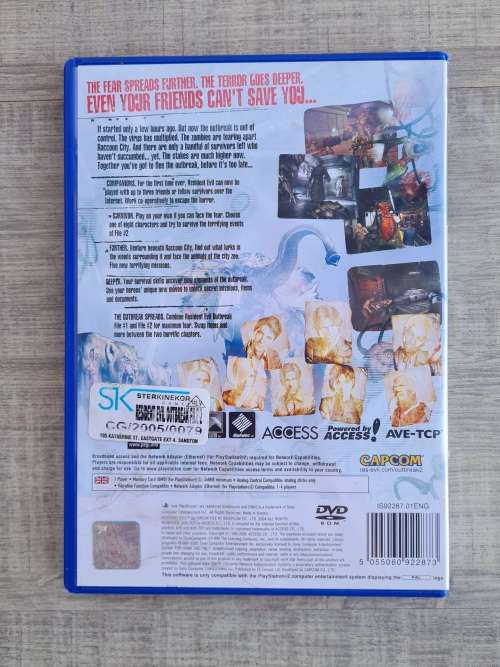 Resident Evil: Outbreak File 2 - Playstation 2(PS2)