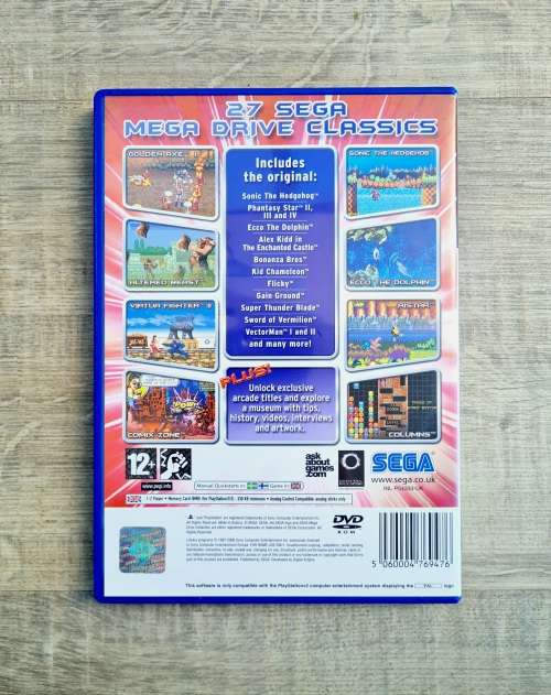 Sega Mega Drive Collection - Playstation 2 (PS2)