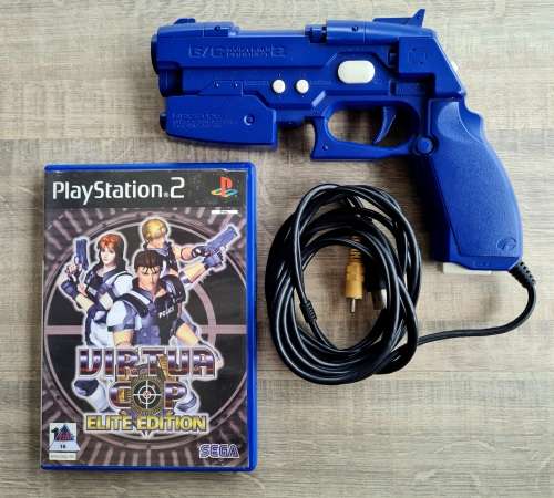 Guncon 2 Virtua Cop bundle - Playstation 2 (PS2)