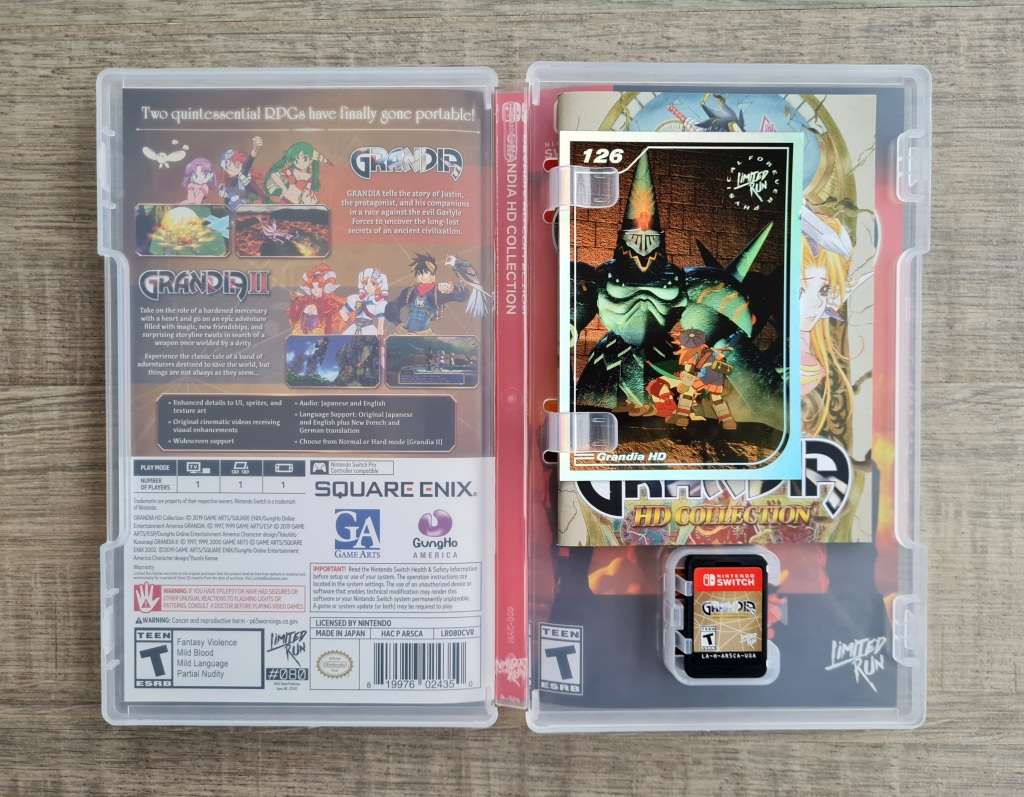 Grandia HD Collection - Nintendo Switch Limited Run