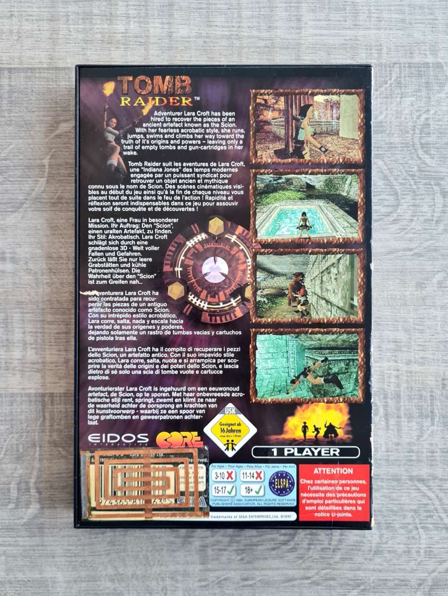 Tomb Raider - Sega Saturn