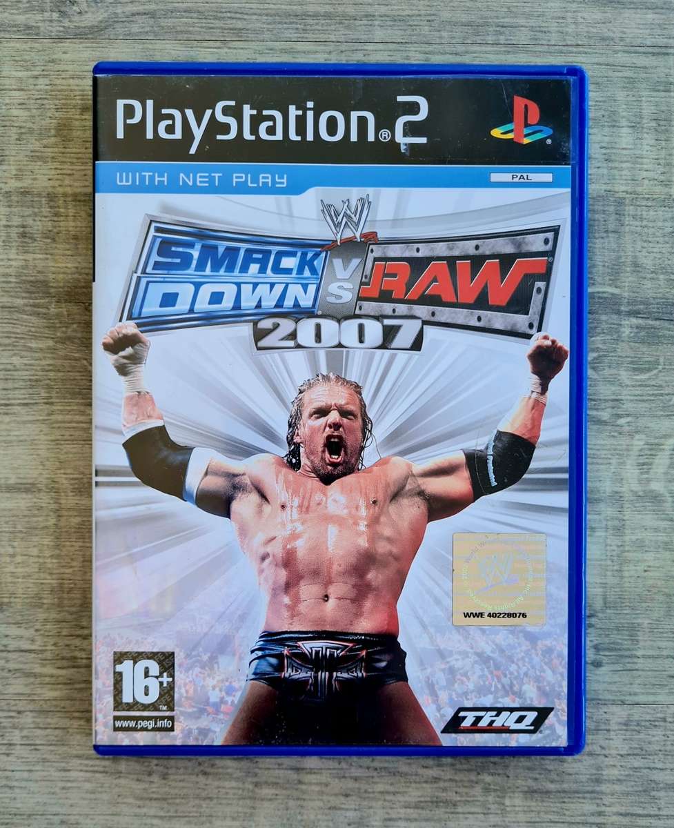 WWE Smackdown vs Raw 2007 - Playstation 2 (PS2)