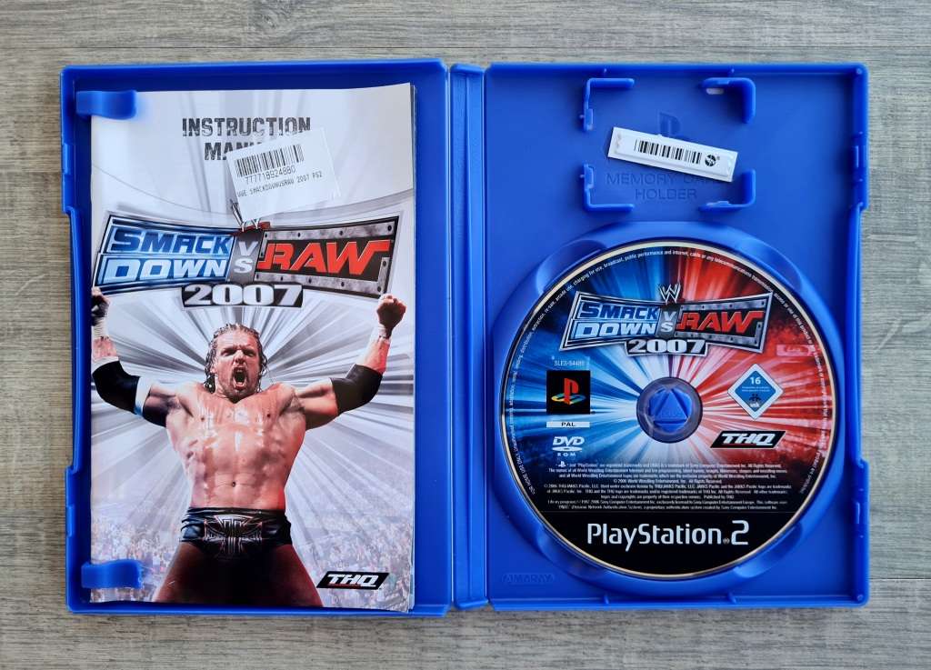 WWE Smackdown vs Raw 2007 - Playstation 2 (PS2)