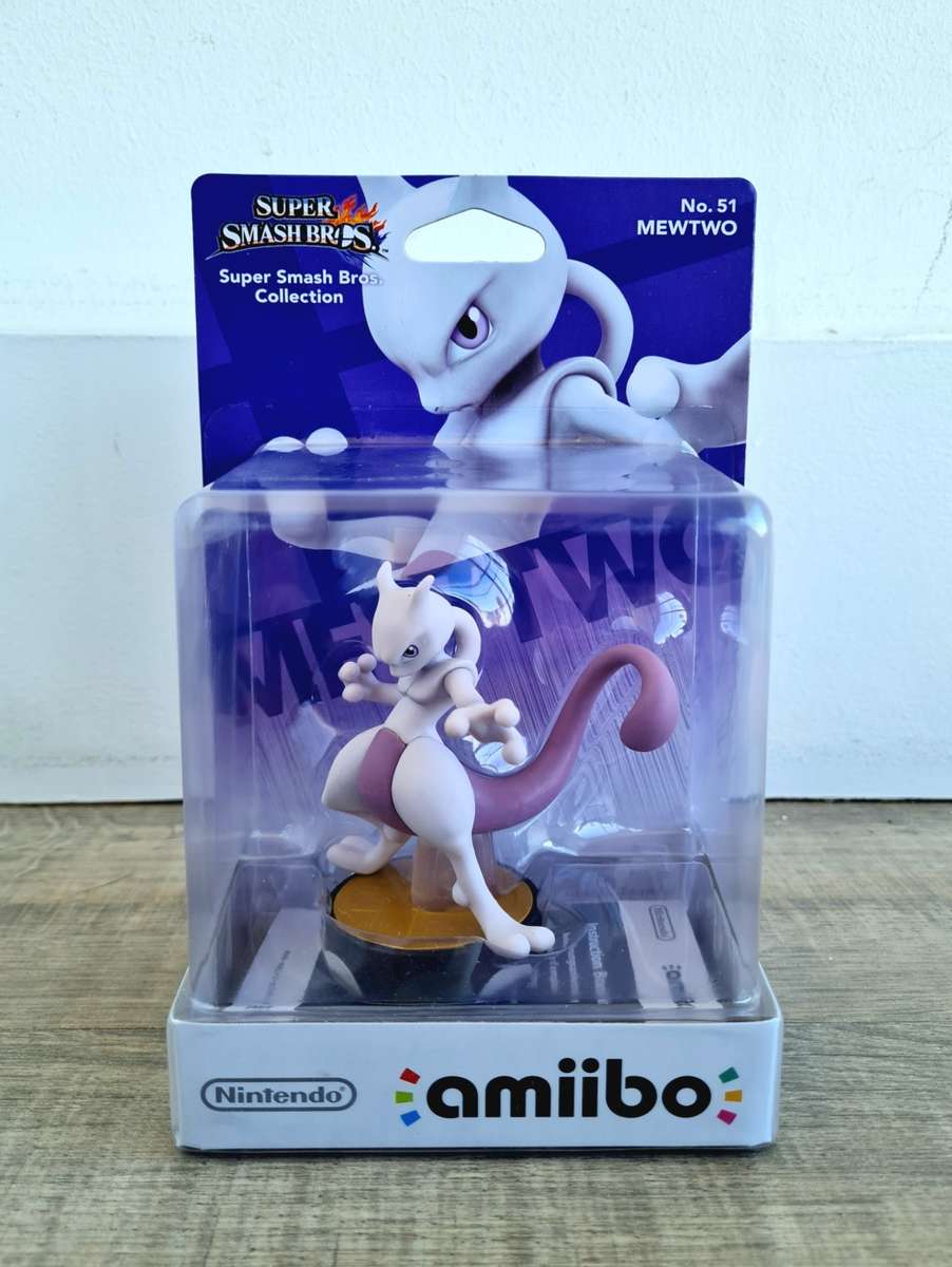 Super Smash Bros Mewtwo Pokemon Amiibo