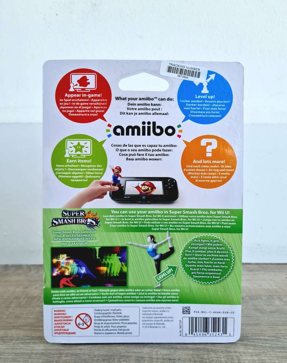 Super Smash Bros Wii Fit Trainer Amiibo