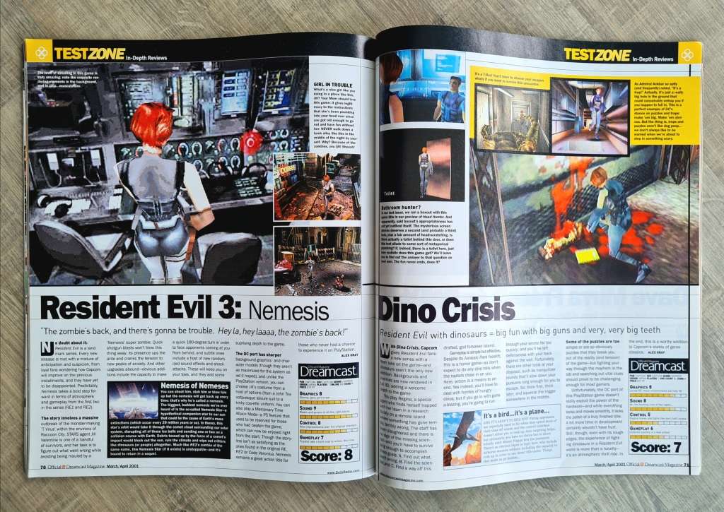 Official Sega Dreamcast Magazine US Edition from March/April 2001