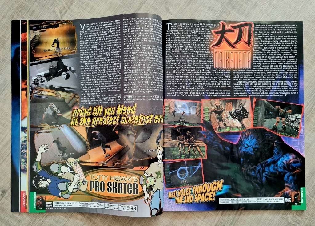 Diehard Gamefan Magazine from May 2000