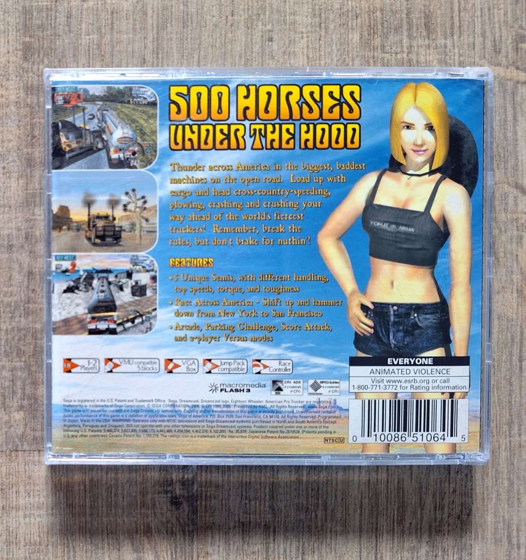 18 Wheeler American Pro Trucker - Sega Dreamcast