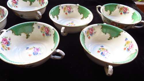 James Kent - Sandringham -6 soup/ pudding bowls