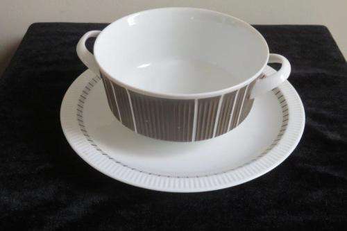 Arzberg soup bowl with stand - Delphi