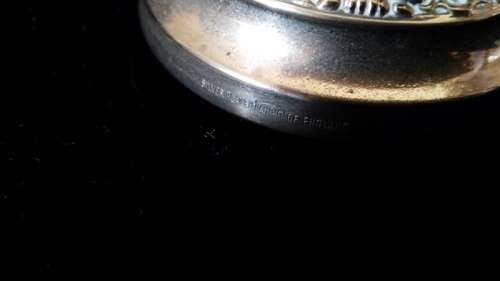 Ianthe posy vase - silver plated