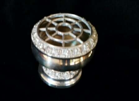 Ianthe posy vase - silver plated