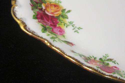 Royal Albert Old Country Roses sandwich plate