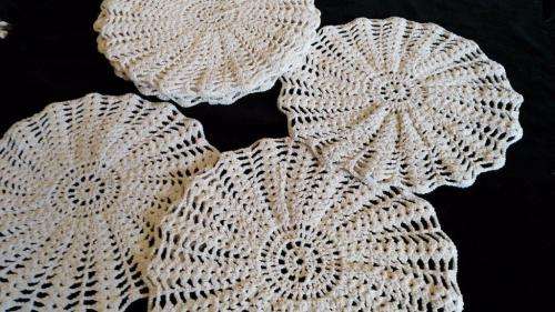 9 string cotton crochet mats
