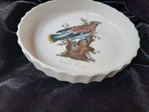 Portmeirion quiche dish - Waxwing - 21cm