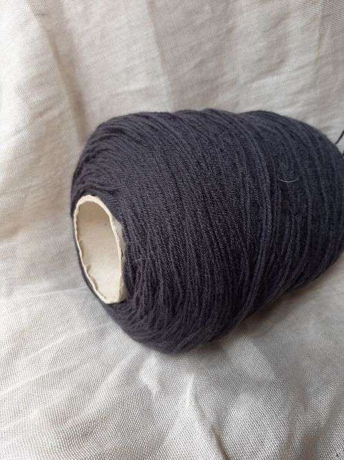 Large ball of Charcoal yarn - Denys Brunton designer yarns - De lux - 4 ply- 400g