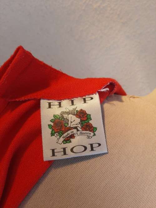 Hip hop red dress -  size 36