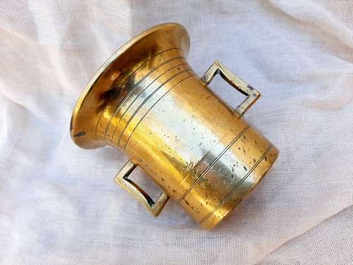 Brass vase?