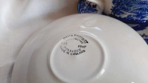 Broadhurst ironstone teacup duos (2)