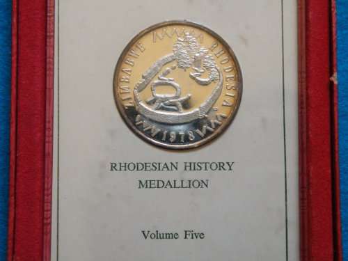 Rhodesian history medallion volume five