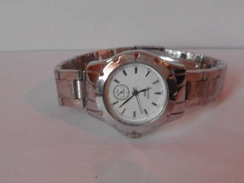 Men's Watch - Knuode K888 Round Fashion with battery (White on Silwer)