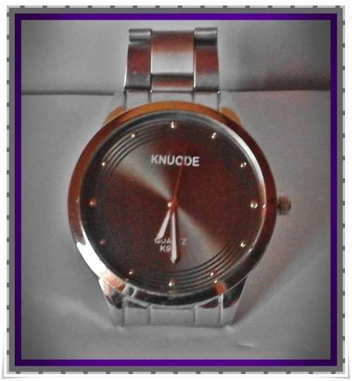 Men's Watch - Knuode K930 Round Fashion (Black on Silwer)